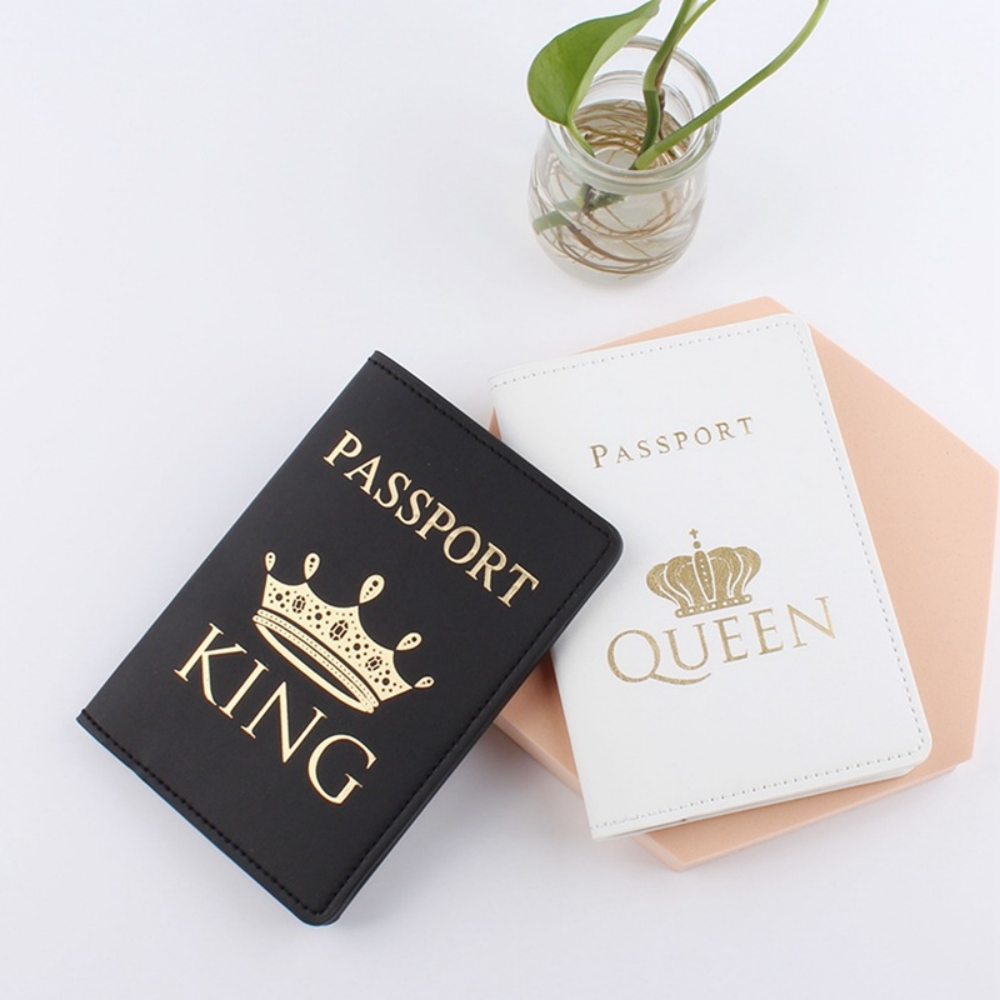 Porta passaporto da viaggio personalizzato per coppia